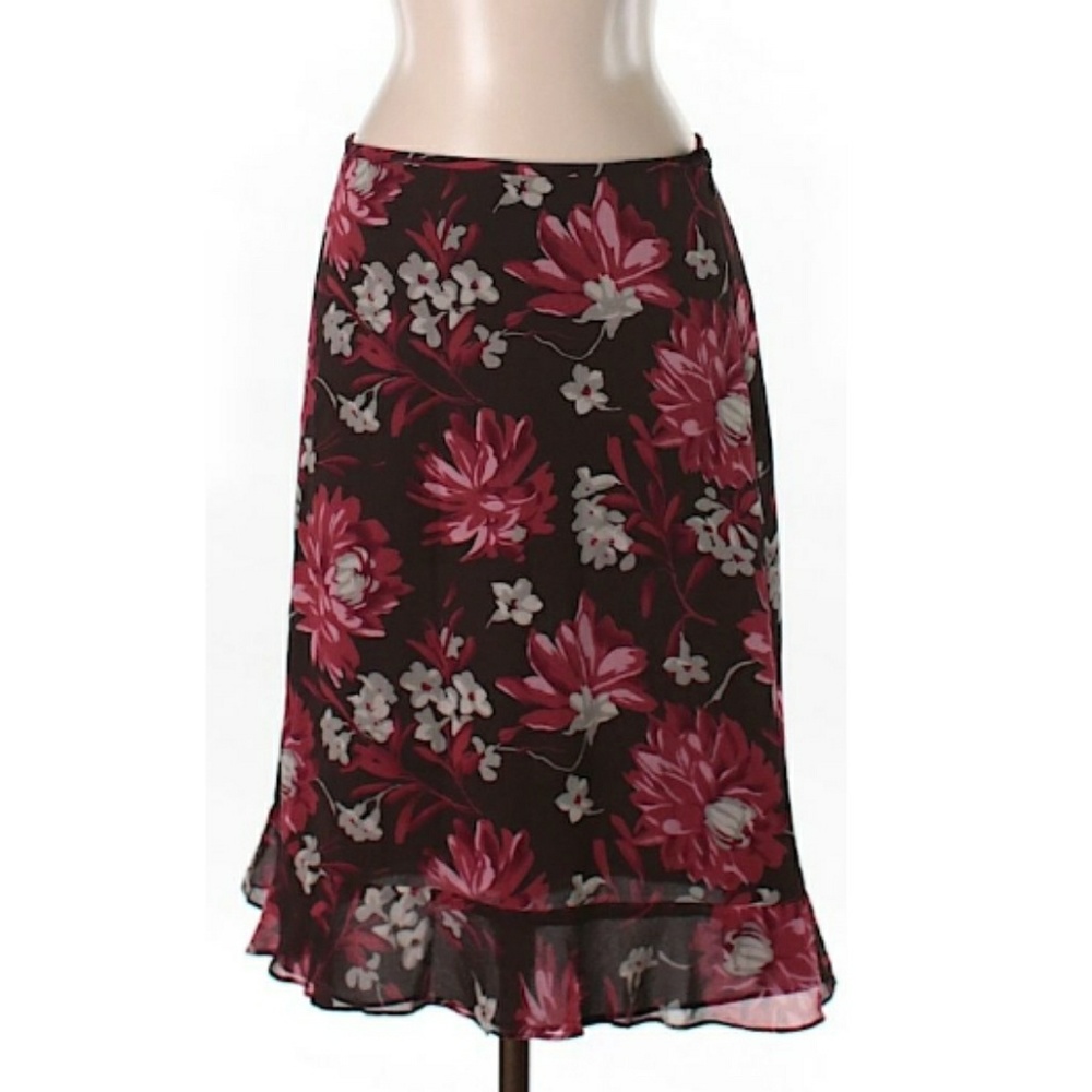 Ann Taylor Floral Skirt